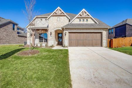 New construction Single-Family house 635 Polaris, Waxahachie, TX 75165 Jackson - Front Entry- photo 0