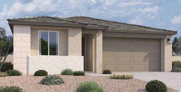 New construction Single-Family house 37562 N Cowboy Ln, San Tan Valley, AZ 85140 Primrose Homeplan- photo 0