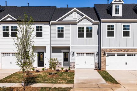 New construction Townhouse house 218 Sweetbay Tree Dr, Wendell, NC 27591 Magnolia- photo 1 1