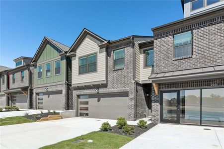 New construction Townhouse house 226 Foxtrot Ave, Hoschton, GA 30548 plan Hanover - image