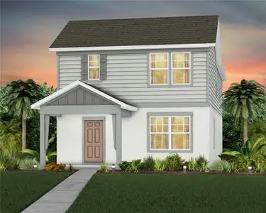 New construction Single-Family house 6279 Sunny Time Ave, Winter Garden, FL 34787 plan Haddock - image