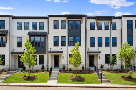 New construction Townhouse house 608 Veterans Memorial Blvd, Cumming, GA 30040 plan Dawson - image