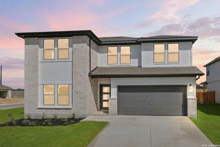 New construction Single-Family house 15617 Doublecreek Dr, San Antonio, TX 78253 plan Howard - image