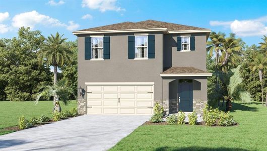 New construction Single-Family house 4593 Barberry Ave, Lakeland, FL 33811 plan Robie - image