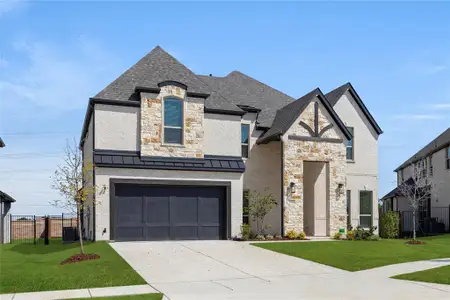 New construction Single-Family house 15202 Reunion Dr, Frisco, TX 75035 plan Remington 2F (w/Media) - image