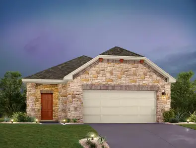 New construction Single-Family house 109 Knockout Rose Dr, San Marcos, TX 78666 plan Travis - image