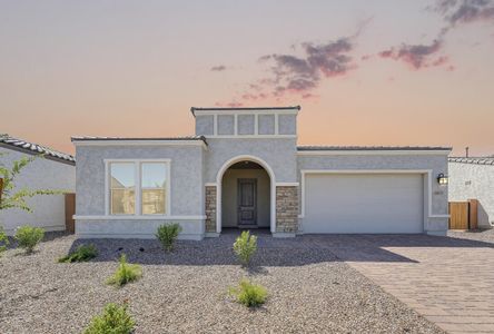 New construction Single-Family house 4121 E Brittlebush Ln, San Tan Valley, AZ 85140 plan Albany - image