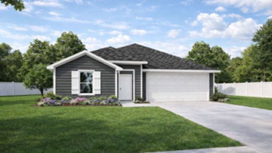 New construction Single-Family house 259 Golden Eagle Blvd, New Waverly, TX 77358 plan Lakeway - image