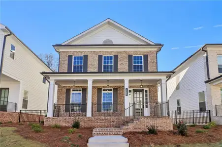 New construction Single-Family house 159 Basil St, Cumming, GA 30040 plan The Greenville - image