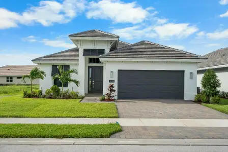 New construction Single-Family house 12398 Sw Sunrise, Port St. Lucie, FL 34987 plan Lucida - image