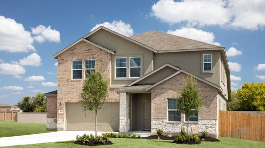 New construction Single-Family house 228 Misted Grass Trl, Georgetown, TX 78628 Claiborne- photo 0 0