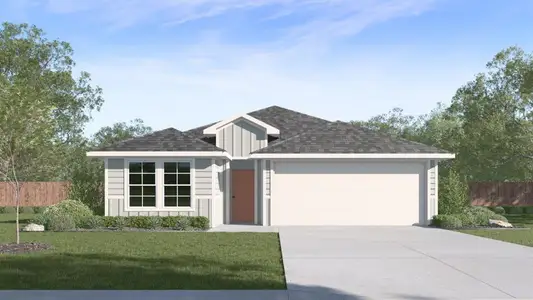 New construction Single-Family house 162 Homan Dr, Uhland, TX 78640 plan The Gaven - image