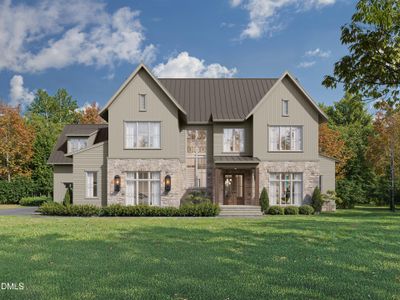 New construction Single-Family house 6448 Sanctuary Falls Dr, Raleigh, NC 27614 - image