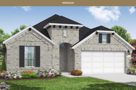 New construction Single-Family house 1491 Florecer Ln, Magnolia, TX 77354 plan Morgan - image