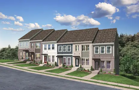 New construction Townhouse house 1207 Skylar Ln Se, Atlanta, GA 30315 plan Blanche - image