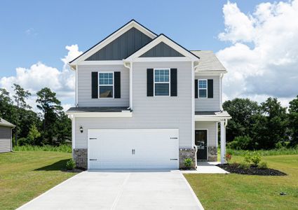 New construction Single-Family house 121 Avondale Blvd, Conyers, GA 30013 plan Burke - image