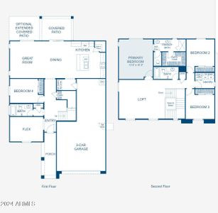 New construction Single-Family house 25327 W Bowker St, Buckeye, AZ 85326 Plan 4004- photo 1 1