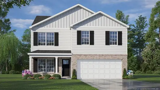 New construction Single-Family house 31 Mercer Wy, Spring Lake, NC 28390 plan BELHAVEN - image