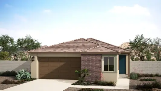 New construction Single-Family house 17988 W Larkspur Dr, Goodyear, AZ 85338 plan Avalon - image