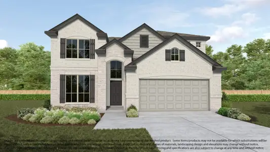 New construction Single-Family house 14722 Poplar Lake Tr, Cypress, TX 77429 plan 596 - image