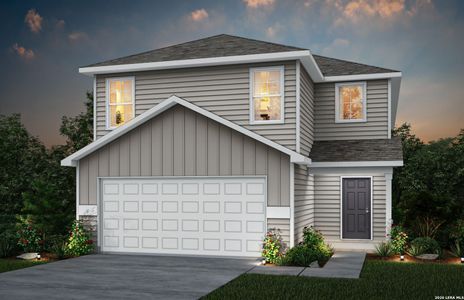 New construction Single-Family house 1237 Punta Mita St, Converse, TX 78109 plan Springfield - image