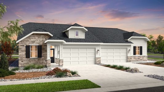 New construction Duplex house 3458 N Duquesne Way, Aurora, CO 80019 Sand Dune- photo 0