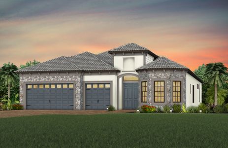 New construction Single-Family house 6231 Liberty St, Ave Maria, FL 34142 plan Layton - image