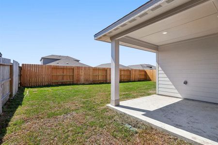 New construction Single-Family house 10503 Deussen Ln, Texas City, TX 77591 The Callaghan (830)- photo 41 41