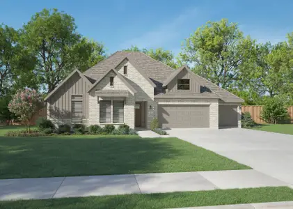New construction Single-Family house 2431 Silver Spring Ct, Celina, TX 75009 plan Redwood - image