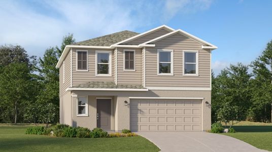 New construction Single-Family house 12451 Amber Waves Rd, Lehigh Acres, FL 33936 plan Edison - image