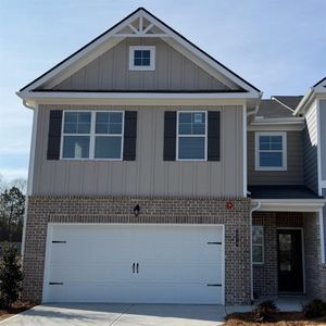New construction Townhouse house 374 Lanier Cir, Woodstock, GA 30189 plan Essex - image