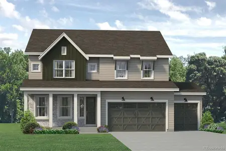 New construction Single-Family house 3455 Ballinger Cir, Mead, CO 80542 plan Gunnison - image