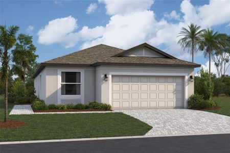 New construction Single-Family house 9010 Optimist Wy, Palmetto, FL 34221 plan Independence - image
