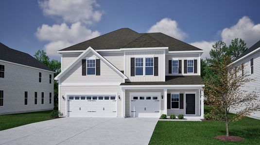 New construction Single-Family house 6192 Zoe Wy, Myrtle Beach, SC 29588 plan Warwick II - image