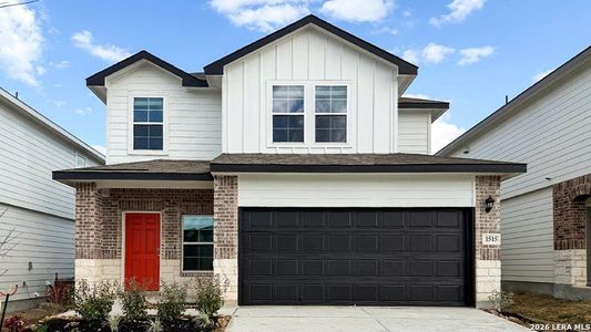 New construction Single-Family house 1515 Chianti Pass, New Braunfels, TX 78130 plan The Florence - image