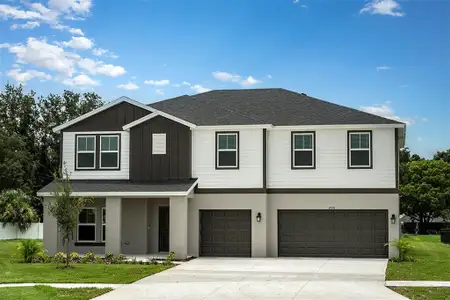 New construction Single-Family house 9886 Annunciation Dr, Wesley Chapel, FL 33545 - image