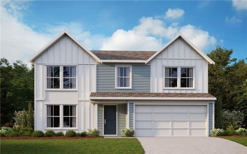 New construction Single-Family house 103 Warrior Ct, Hoschton, GA 30548 plan Yosemite - image