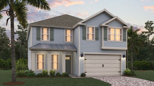 New construction Single-Family house 391 Grand Beacon Dr, Jacksonville, FL 32218 plan Coral - image