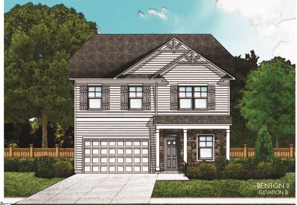 New construction Single-Family house 802 Marin Rd, Wellford, SC 29385 plan Benton II - image
