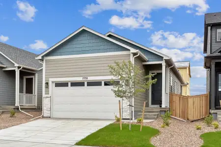 New construction Single-Family house 7732 Clear Amber Pl, Colorado Springs, CO 80908 plan The Crestone - image
