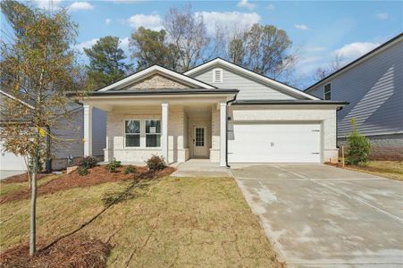 New construction Single-Family house 3936 Ladiga St, Powder Springs, GA 30127 plan Gibson - image