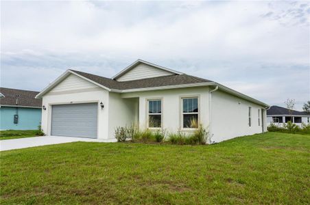 New construction Single-Family house 449 Grant Blvd, Lehigh Acres, FL 33974 plan Sanibel I - image