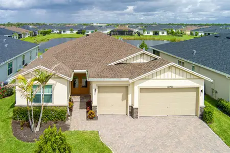 New construction Single-Family house 13901 Se Riversway St, Port Saint Lucie, FL 34984 plan Summerville II - image