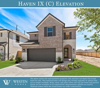 New construction Single-Family house 517 Buckaroo Dr, Georgetown, TX 78633 plan The Haven IX - image