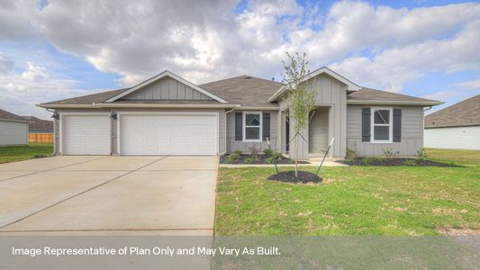 New construction Single-Family house 375 Elkins Prairie Dr, Lockhart, TX 78644 plan The Frisco - image