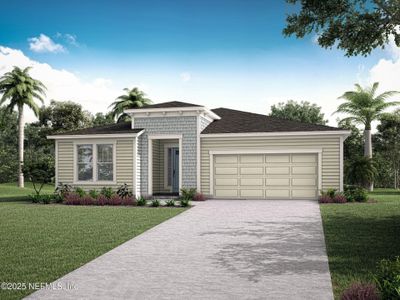New construction Single-Family house 260 Pelton Pl, St. Johns, FL 32259 plan Bridge - image