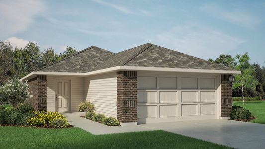 New construction Single-Family house 7449 10Th St, Lubbock, TX 79416 plan The Buck - image