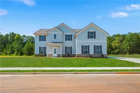 New construction Single-Family house 256 Edgefield Wy, Locust Grove, GA 30248 plan Meridian II - Side Entry - image