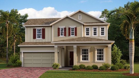 New construction Single-Family house 3012 Ella Wy, St. Cloud, FL 34771 plan Weston - image