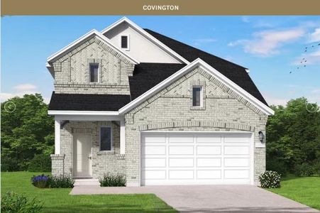 New construction Single-Family house 1602 Perla Ln, Magnolia, TX 77354 plan Covington - image